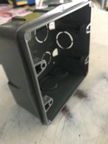 Kit com 10 caixas de Luz 4x4 cinza da Ribeiro