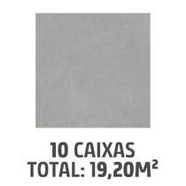 Kit com 10 Caixas Porcelanatos Esmaltado Distrito Sgr 80x80 cm Retificado Caixa com 1,92m² Natural - Portinari