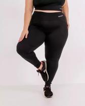 Kit com 10 Calças Legging C/ Bolso Feminino Plus Size XG