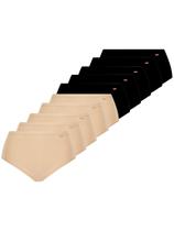 Kit com 10 Calcinhas Alta Loba 40351-001 Plus Size Colorido