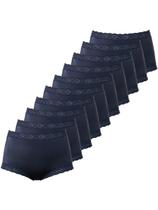 Kit com 10 Calcinhas Alta Safira Demillus 57330 Kit com 10 Calcinhas Alta Safira Demillus 57330