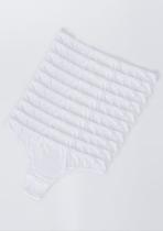 Kit Com 10 Calcinhas Básicas Tanga Em Algodão Com Elastano
