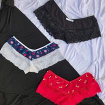 Kit com 10 calcinhas box - revenda/ atacado Kit com 10 calcinhas box - revenda/ atacado