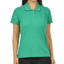 Kit Com 10 Camisas Polo Feminina Camiseta Gola