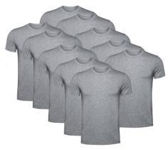 Kit com 10 Camisetas Básicas Algodão Mescla Tamanho M Kit com 10 Camisetas Básicas Algodão Mescla Tamanho M