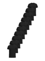 Kit Com 10 Camisetas Masculinas Algodão