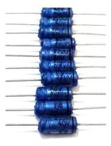 Kit Com 10 Capacitor Philips 22uf 40v Axial Radio Valvulado