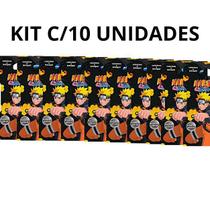 Kit Com 10 Cards Colecionáveis Naruto Shippuden Elka