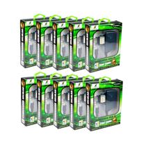 Kit com 10 carregadores para celular micro usb V8 X-Cell