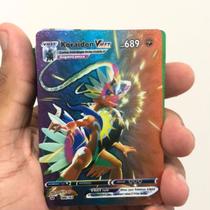 Kit com 10 Cartas Pokémon Folha - Versão Brilhantes Estrelas