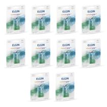 Kit com 10 cartelas de baterias 9v alcalina c/1 ht01 82158 - ELGIN