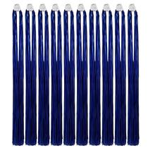 Kit Com 10 Chicotes Metalizados Fantasia de Carnaval Bloquinho