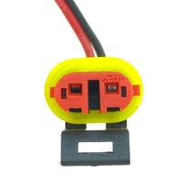 Kit com 10 Chicotes Universal 2 Vias Elétrica e Injeção Kit com 10 Chicotes Universal 2 Vias Elétrica e Injeção