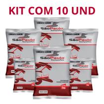 Kit com 10 Cimento Comum Cinza Saco 1kg Sampaflex