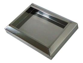 Kit Com 10 Cinzeiro De Chão Em Aço Inox - Bituqueira Kit Com 10 Cinzeiro De Chão Em Aço Inox - Bituqueira