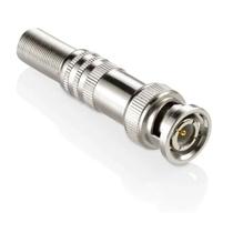 Kit com 10 conector bnc metal 4mm c/ mola e parafuso Kit com 10 conector bnc metal 4mm c/ mola e parafuso