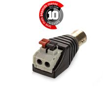 Kit com 10 Conector Borne BNC de Pressão Fêmea