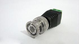 Kit com 10 Conectores BNC Macho com Borne - CFTV
