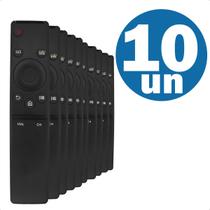 Kit com 10 Controles Remotos Compatível para Smart TV Samsung 4K UN55KU6300G