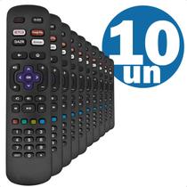 Kit com 10 Controles Remotos para AOC Roku Smart Compatível com Netflix GloboPlay DAZN Deezer Kit com 10 Controles Remotos para AOC Roku Smart Compatível com Netflix GloboPlay DAZN Deezer