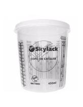 Kit com 10 copo de catalise 450ml - skylack