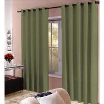 Kit com 10 cortinas Barcelona 3x2,5 para sala Admirare