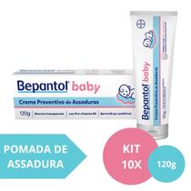 Kit com 10 Cremes Pomada de Assadura 120gr Cada - Bepantol