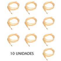 Kit com 10 crina animal para arco violino/viola/violoncelo