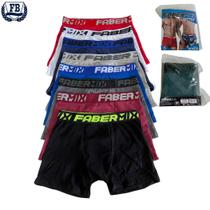 Kit Com 10 Cuecas Algodão Box Boxer Cotton Adulto