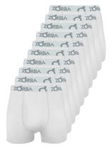 Kit com 10 Cuecas Boxer com Abertura Zorba 848