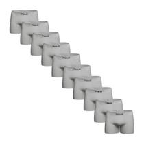 Kit Com 10 Cuecas Boxer Polo 781 Algodão Sem Costura Sortida Kit Com 10 Cuecas Boxer Polo 781 Algodão Sem Costura Sortida
