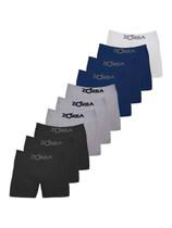 Kit com 10 Cuecas Boxer Zorba 781 Kit com 10 Cuecas Boxer Zorba 781