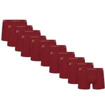 Kit Com 10 Cuecas Plus Size Tamanhos Grandes Modelo Sem Costura