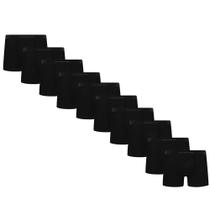 Kit Com 10 Cuecas Plus Size Tamanhos Grandes Modelo Sem Costura