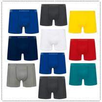 Kit com 10 cuecas Selene Boxer Poliamida sem costura Kit com 10 cuecas Selene Boxer Poliamida sem costura