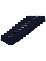 Kit com 10 Cuecas Slip Lupo 681-001