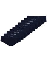 Kit com 10 Cuecas Slip Lupo 681-001