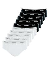 Kit com 10 Cuecas Slip Mash 073.58 Colorido