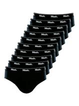 Kit com 10 Cuecas Slip Mash 073.58 Kit com 10 Cuecas Slip Mash 073.58