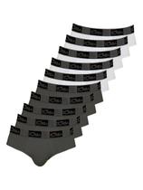 Kit com 10 Cuecas Slip Zorba 716 Colorido