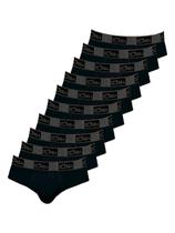 Kit com 10 Cuecas Slip Zorba 716