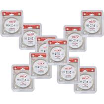 Kit com 10 Discos de Corte Uzzy Diamantado Turbo para Porcelanato 110 8 20 mm