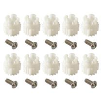 Kit Com 10 Elementos De Fixação Deca Liv Aspen Quadra Izy Level Flex Kit Com 10 Elementos De Fixação Deca Liv Aspen Quadra Izy Level Flex