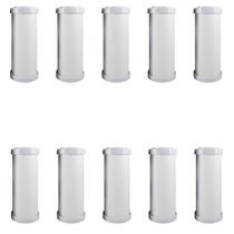 Kit Com 10 Elementos Filtrante Lisos 7" Com Acabamento Kit Com 10 Elementos Filtrante Lisos 7" Com Acabamento