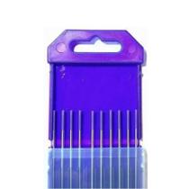 Kit com 10 Eletrodos Tungstênio E3 3,2mm Ponta Lilás