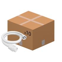 Kit Com 10 Engate Flexível 1/2 X 50Cm Com Anel Deslizante Kit Com 10 Engate Flexível 1/2 X 50Cm Com Anel Deslizante