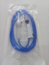 Kit com 10 equipos de nutrição azul macro gotas flexível - rmdesc