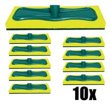 Kit Com 10 Esfregão Rodo Abrasivo Lava Piso Azulejo Rejunte Piscina banheiro Cozinha Quinta