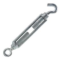 Kit com 10 Esticadores com Cabo de Aço Gancho X Olhal 5/16" M8 - Siva