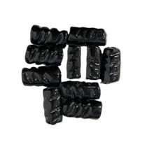 Kit Com 10 Firmas Frisada 22Mm Preta Murano Guias